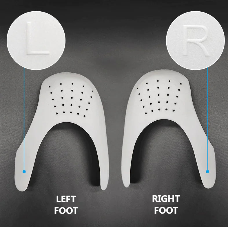 Pair Sneaker Shoe Anti Crease Protector Decreaser Toe Force Creasing Shoes Cover